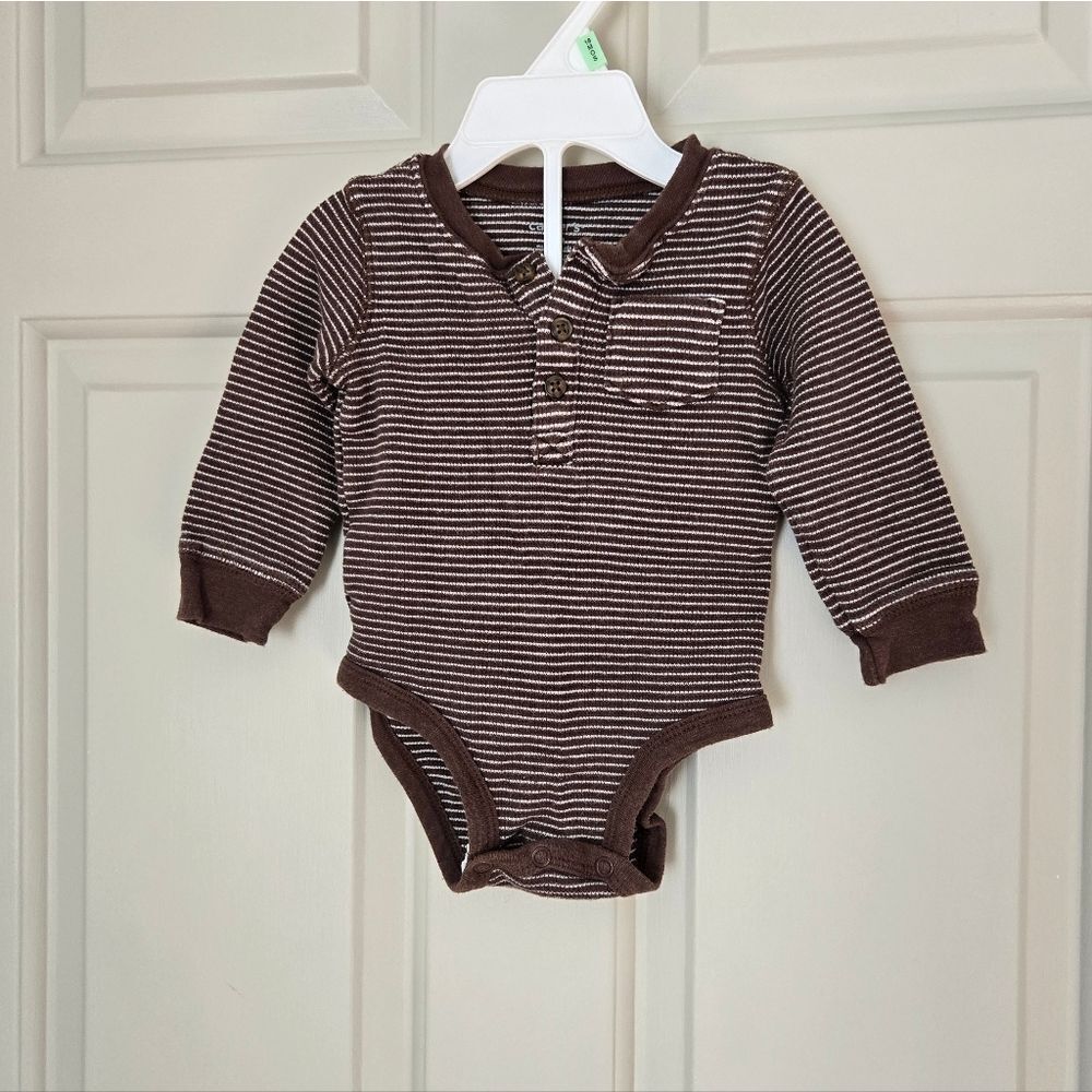 3/$12 Carters Thermal Knit Long Sleeve Onesie
